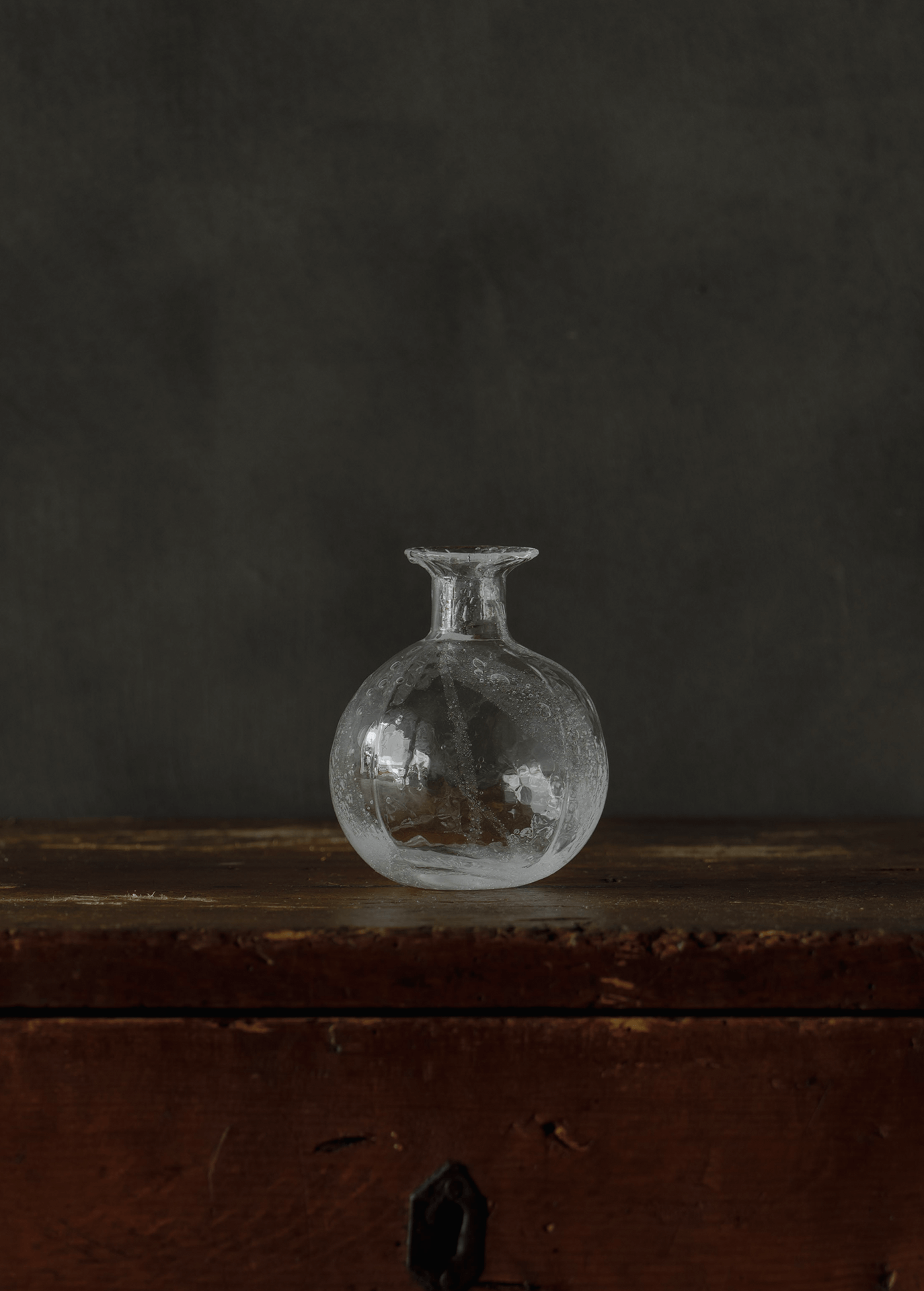 Shaped sake bottle