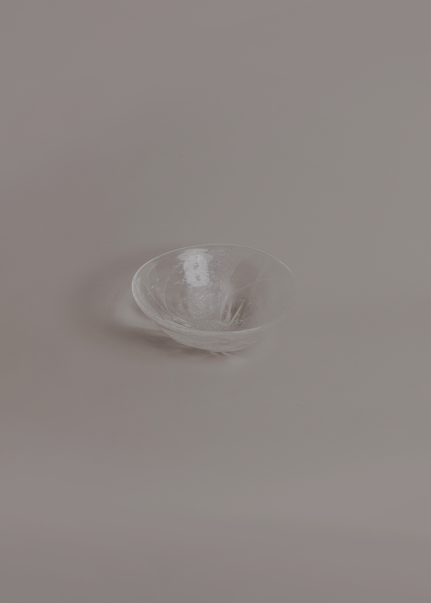 Seikosha Glass Studio Triangular Mole Pot, Awa