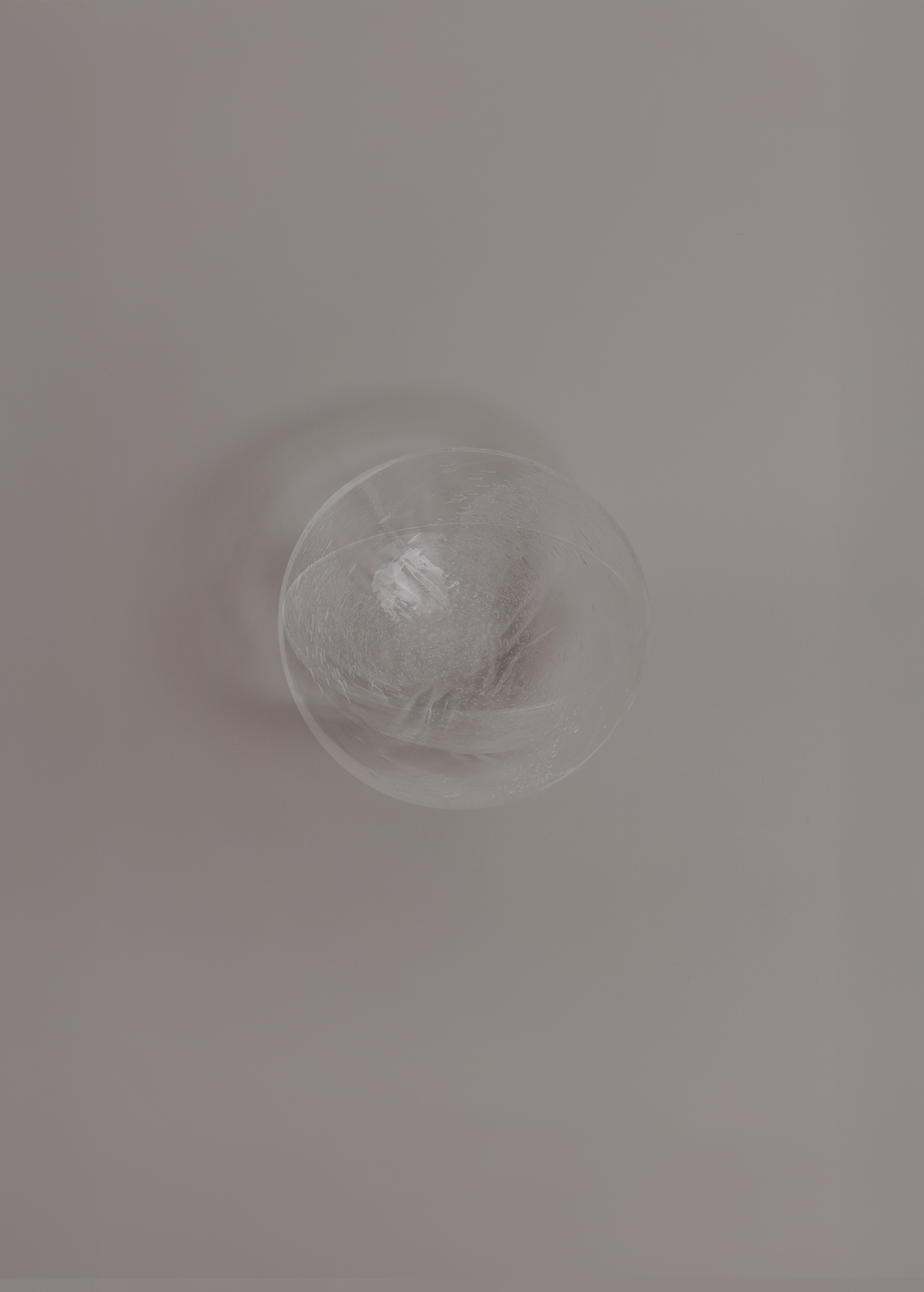 Seikosha Glass Studio Triangular Mole Pot, Awa