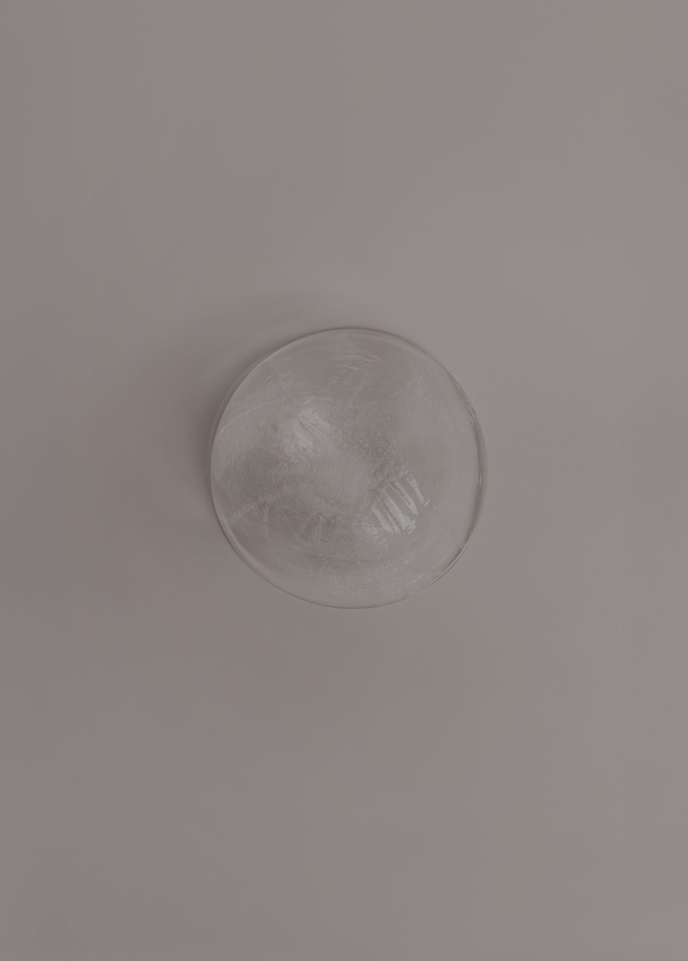 Seikosha Glass Studio Triangular Mole Pot, Awa