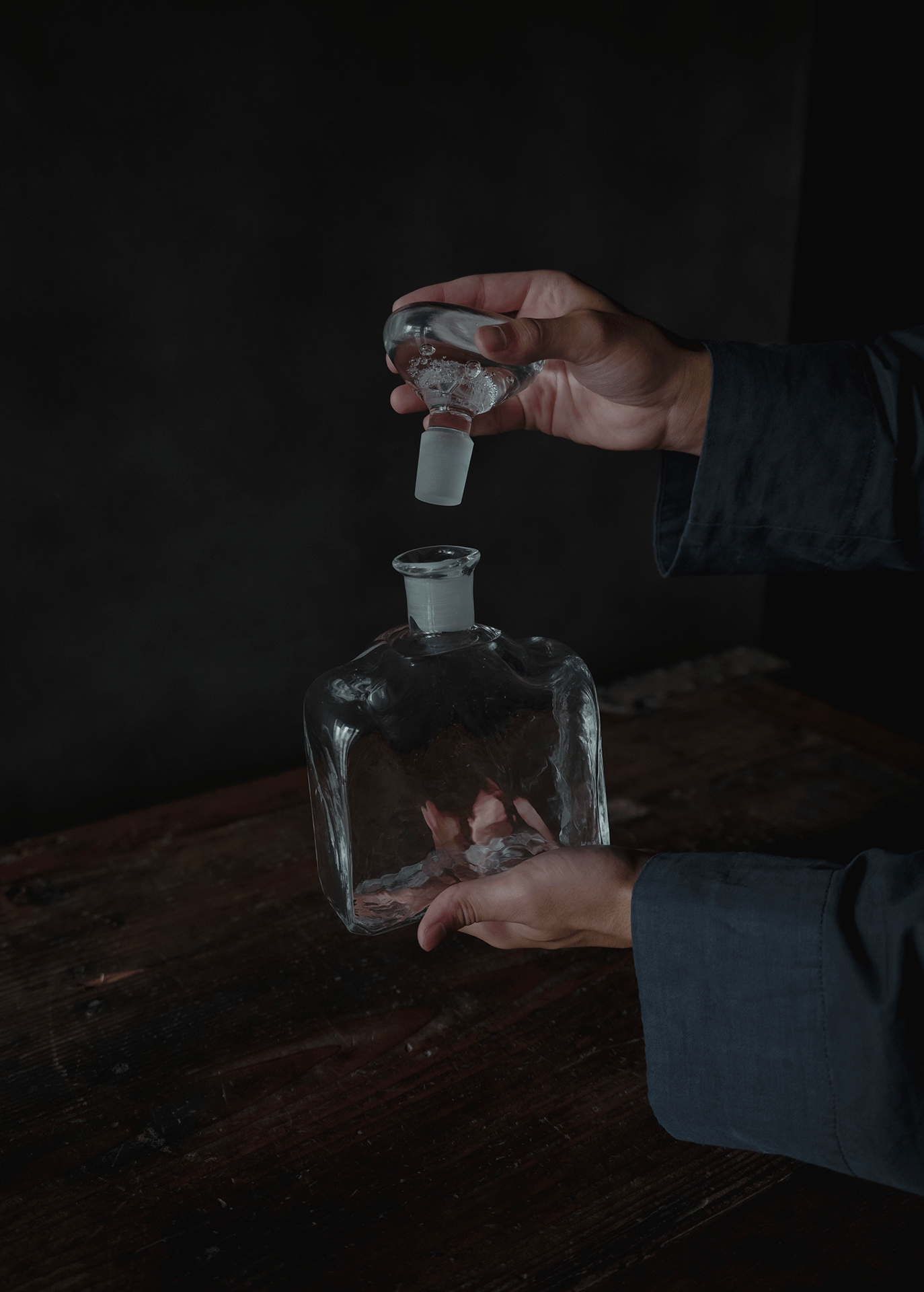 Square Molded Bottle