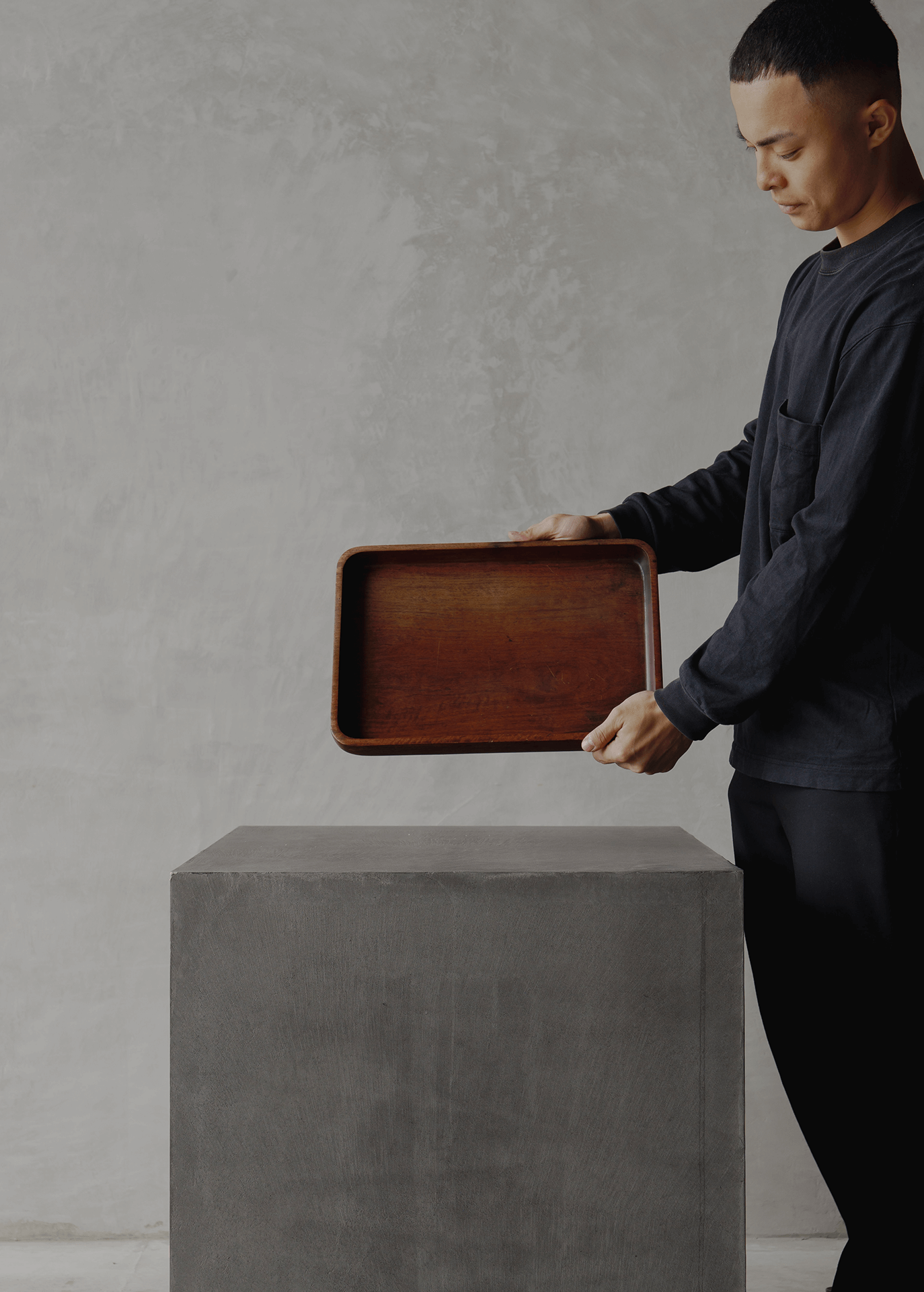 Cypress tray
