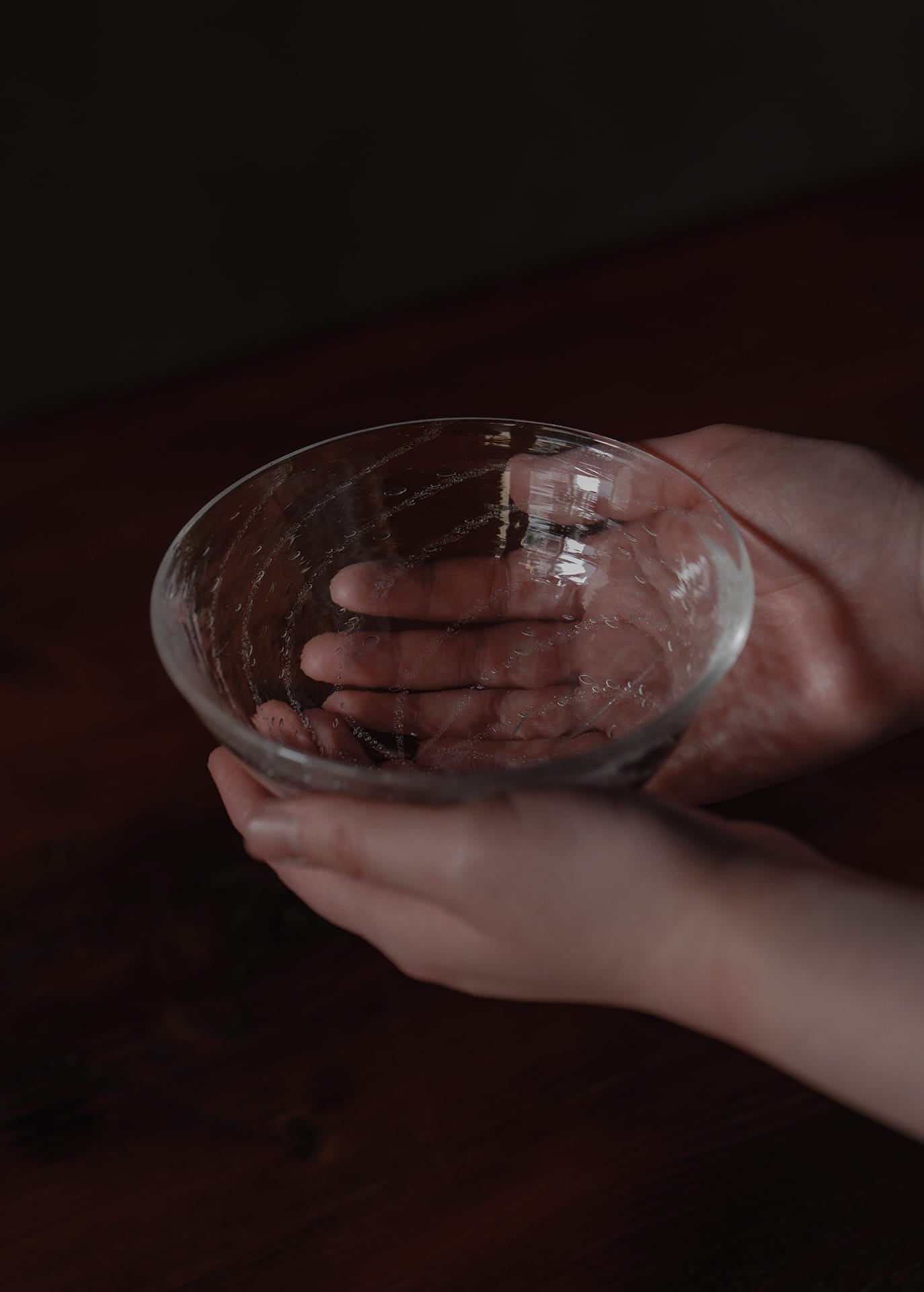 Triangle Molded Small Bowl M Stripe