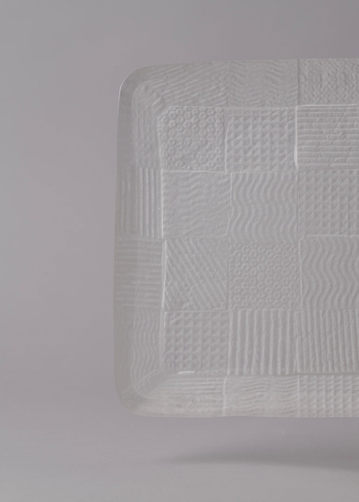 Large square plate