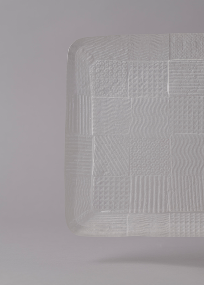 Large square plate