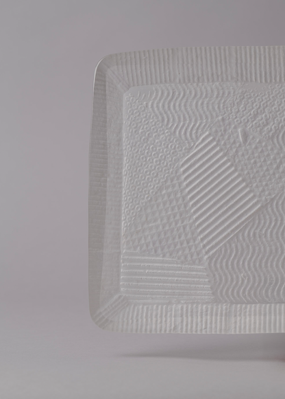 Large square plate