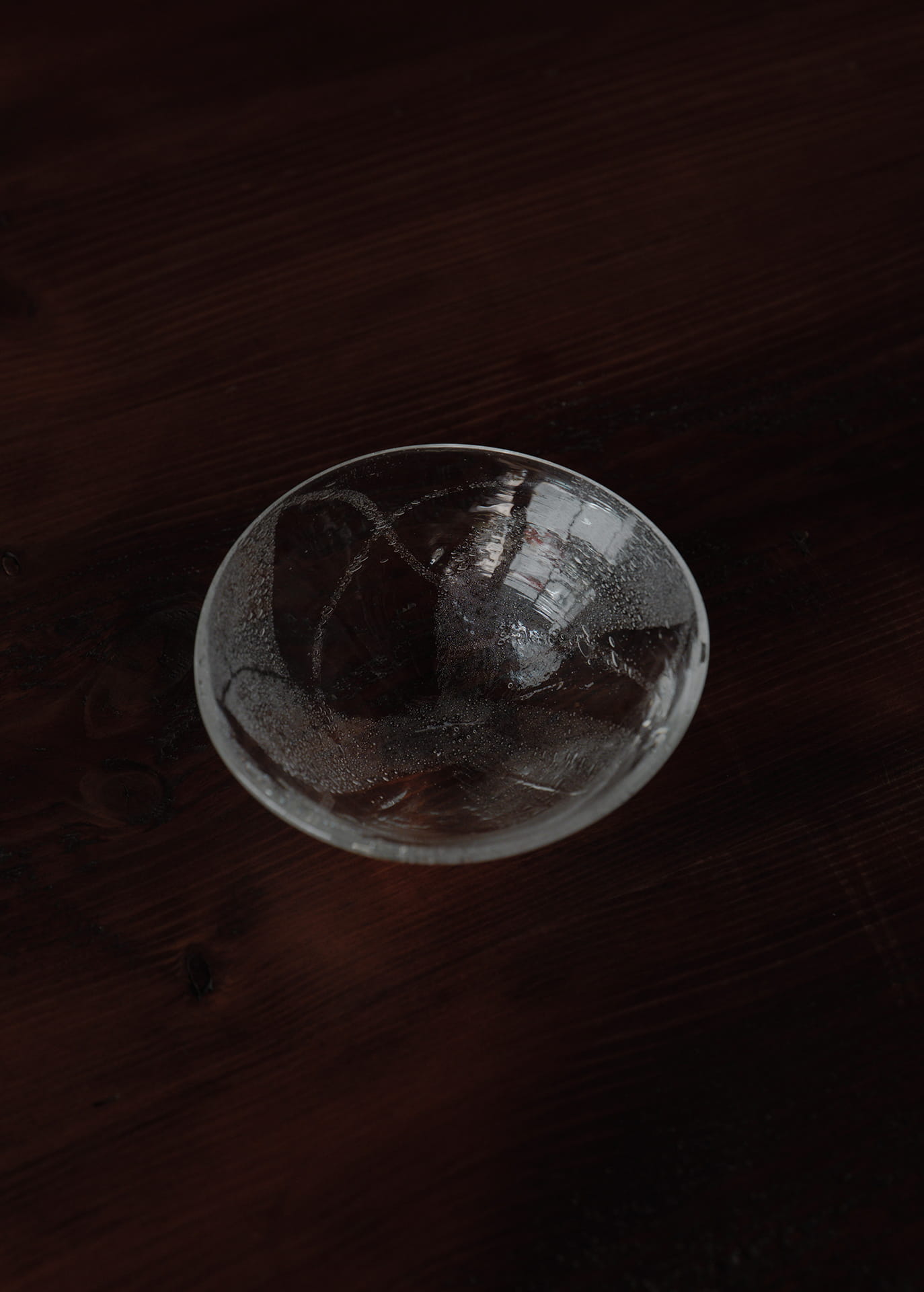 Seikosha Glass Studio Triangular Mole Pot, Awa
