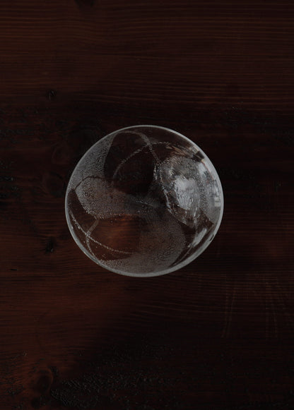 Seikosha Glass Studio Triangular Mole Pot, Awa