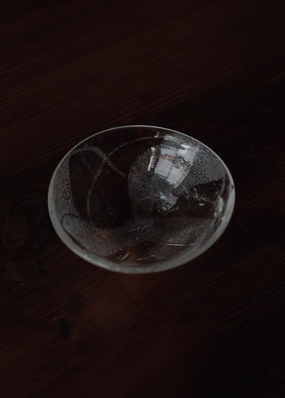Seikosha Glass Studio Triangular Mole Pot, Awa