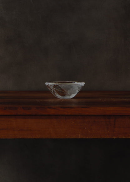 Seikosha Glass Studio Triangular Mole Pot, Awa