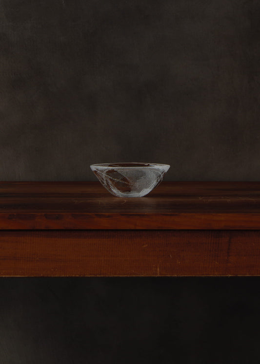 Seikosha Glass Studio Triangular Mole Pot, Awa