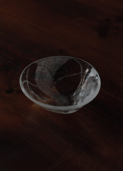 Seikosha Glass Studio Triangular Mole Pot, Awa