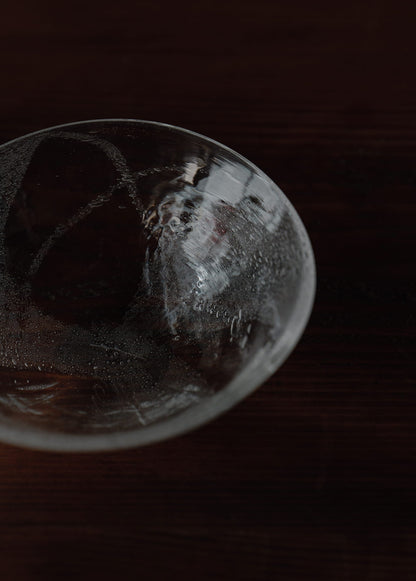 Seikosha Glass Studio Triangular Mole Pot, Awa
