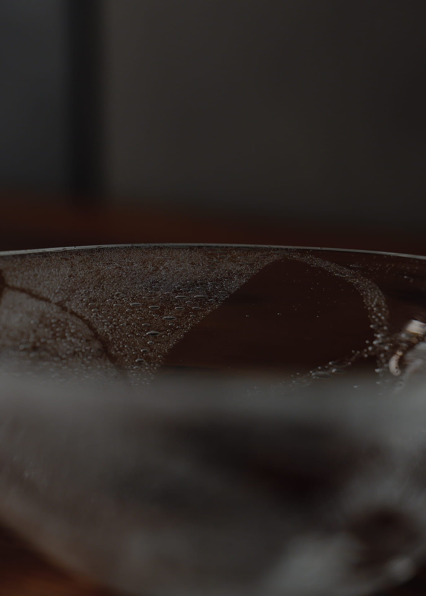 Seikosha Glass Studio Triangular Mole Pot, Awa