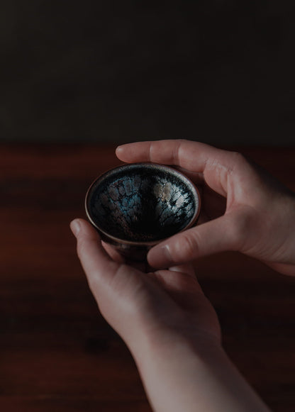 Ginyo Tenmoku Tea Bowl