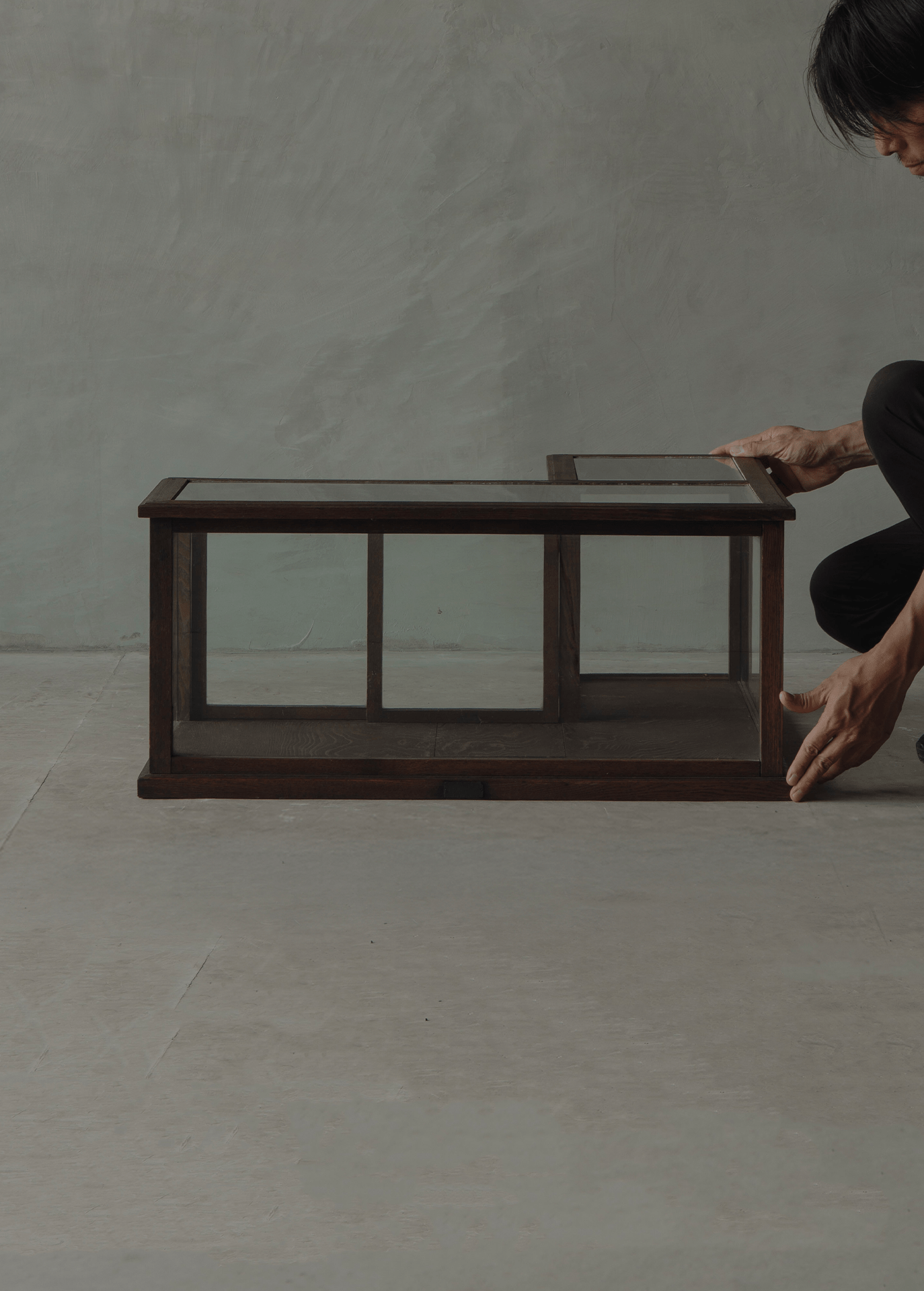 Square lacquer candy box