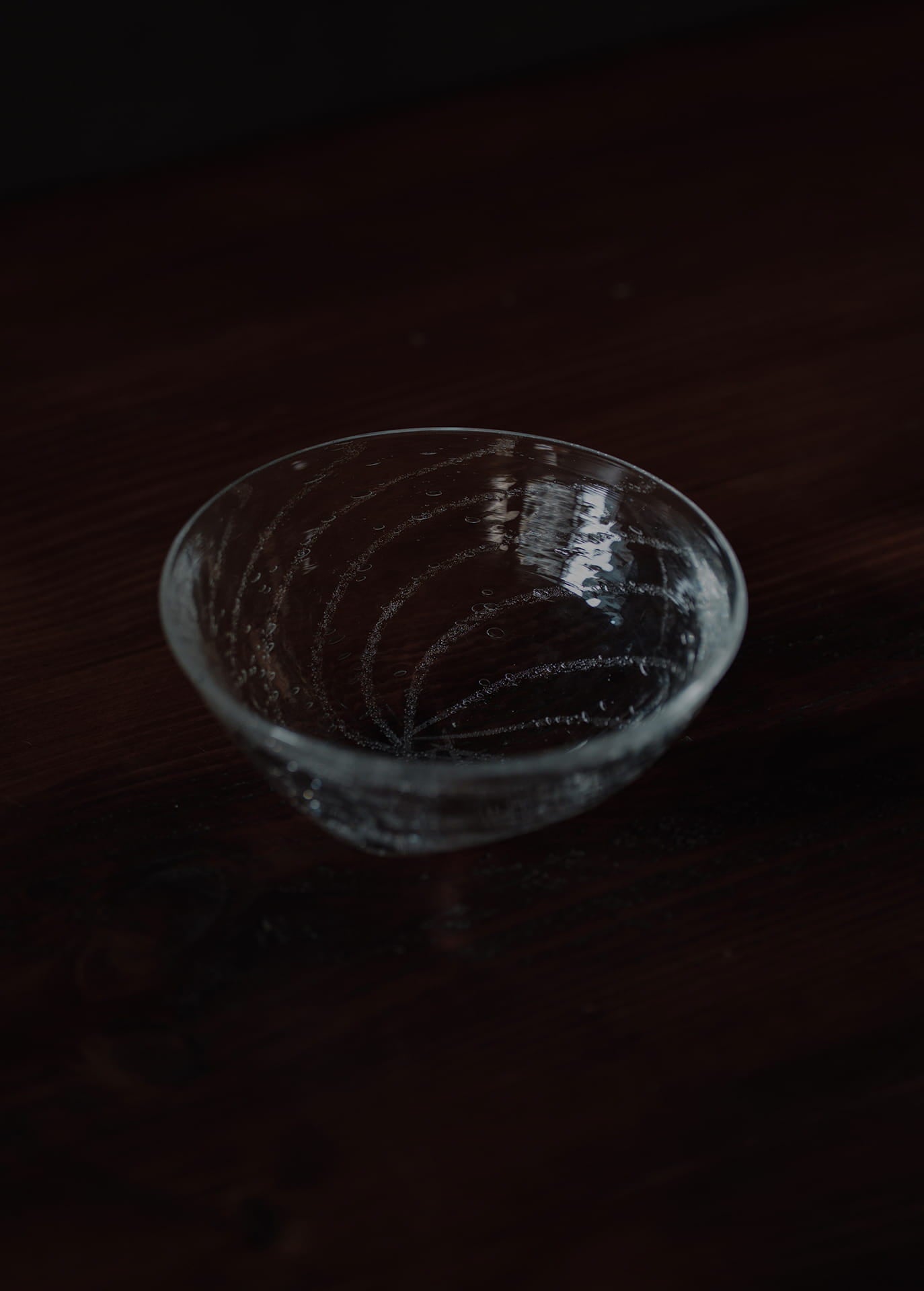 Triangle Molded Small Bowl M Stripe