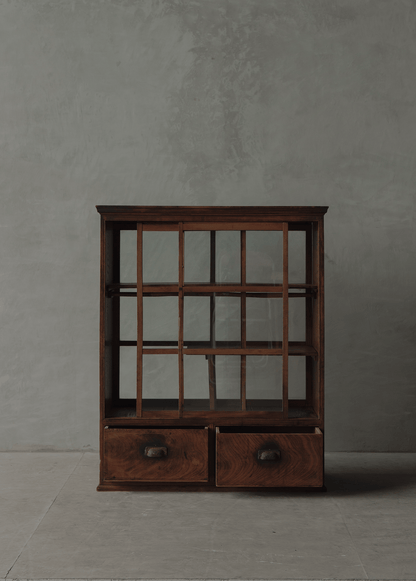 両面硝子棚
