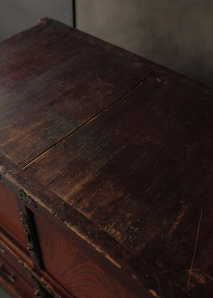 Echigo Province Merchant’s Wheeled Tansu