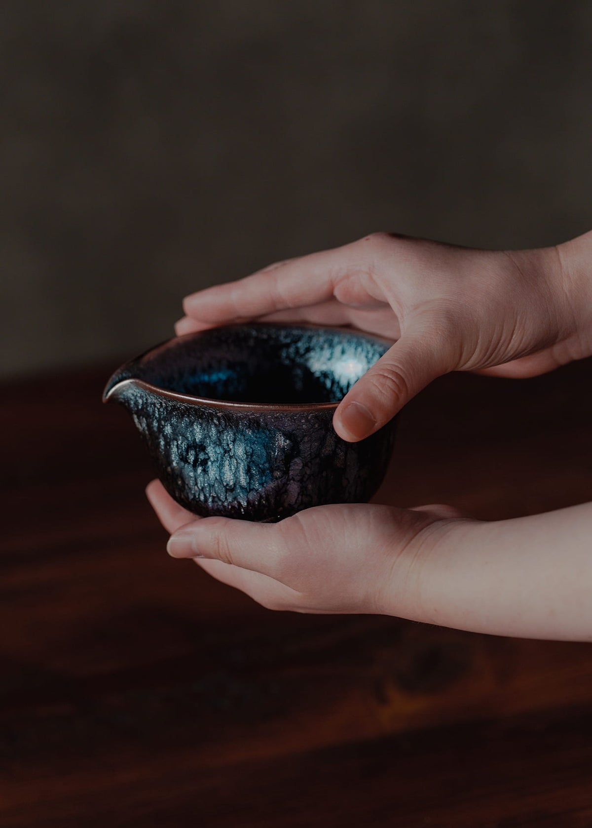 Silver Tenmoku Katakuchi