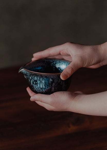 Silver Tenmoku Katakuchi