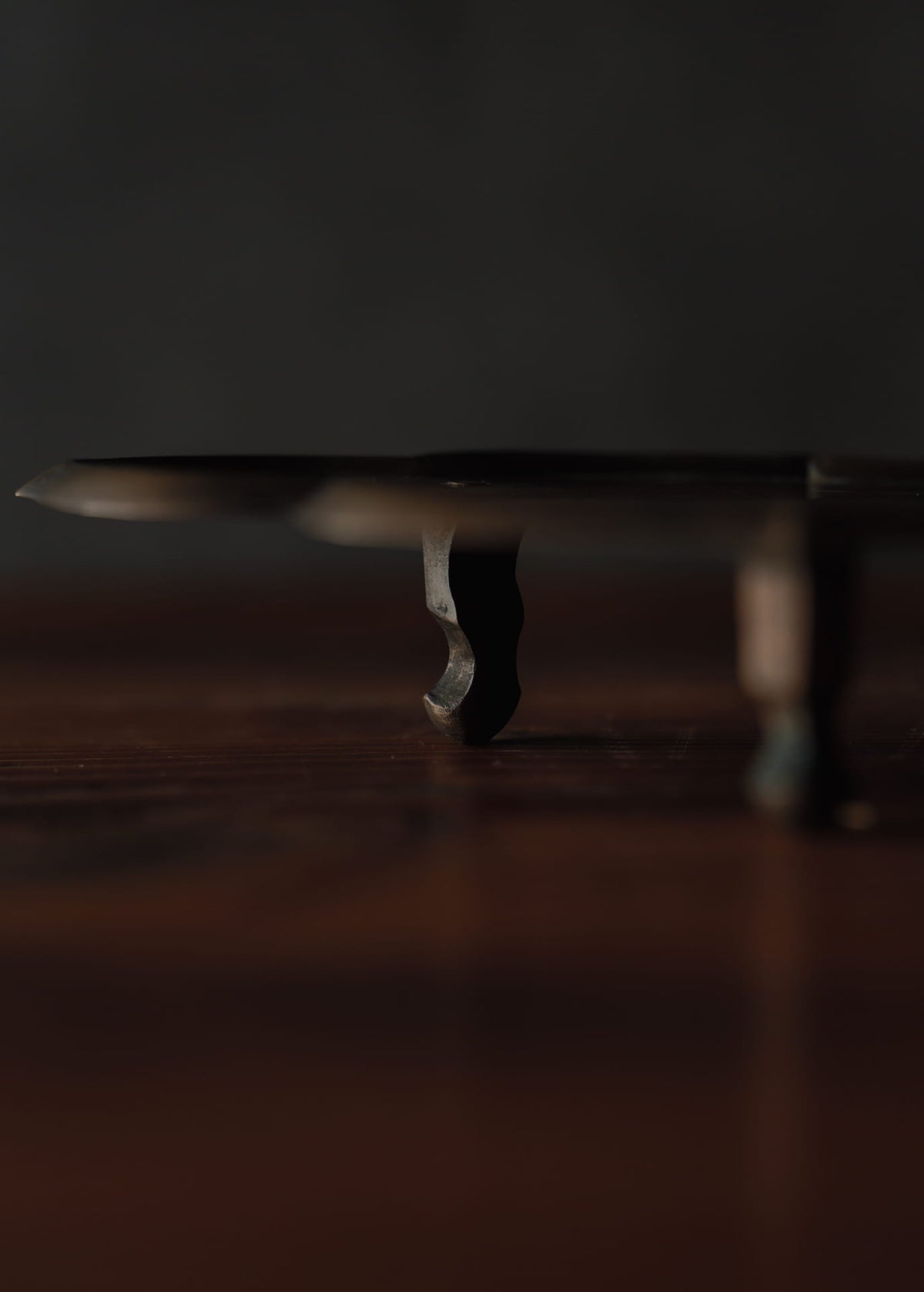Brass Mokko-style Tripod Flower Stand