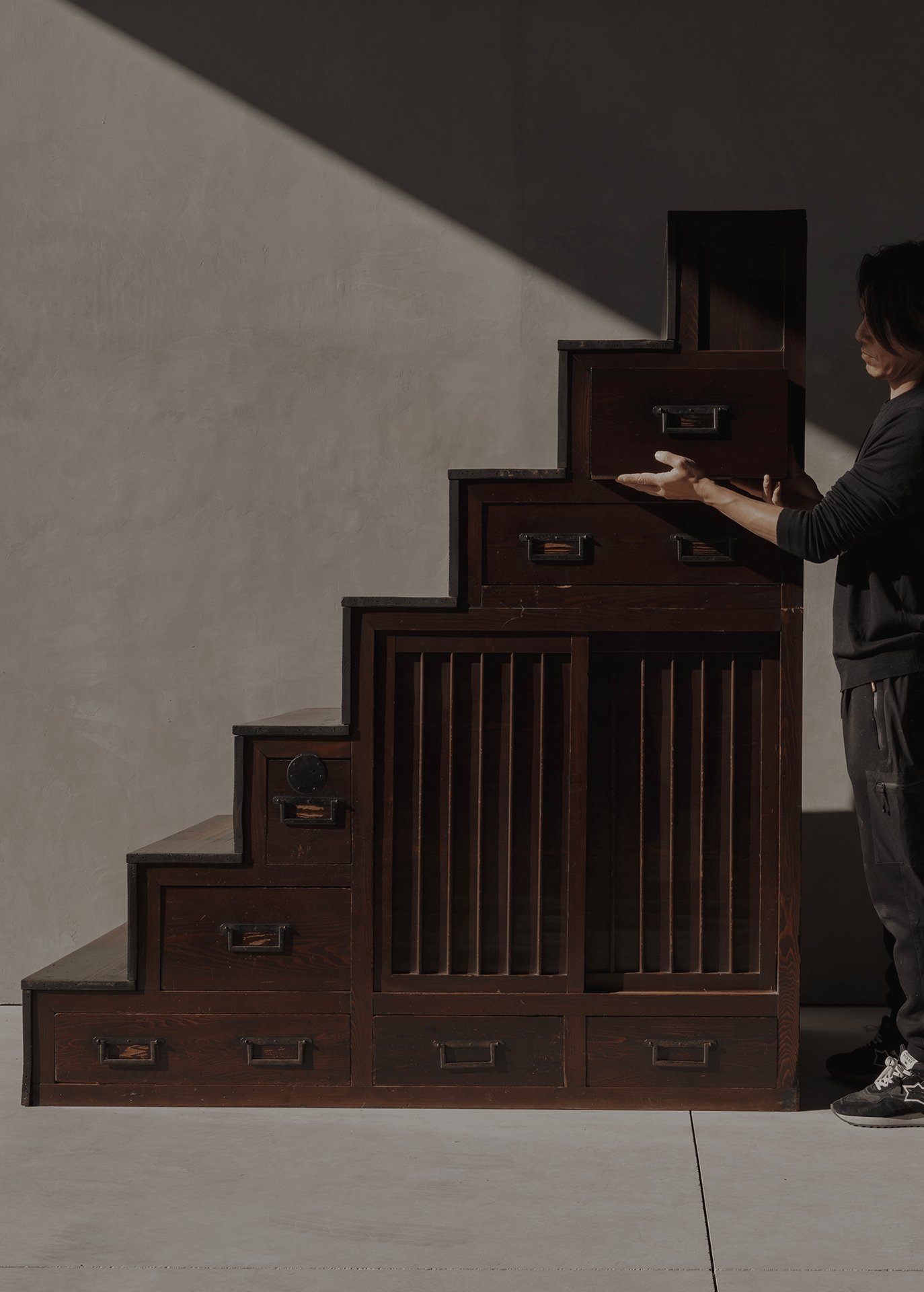 Stair Chest Of Drawers